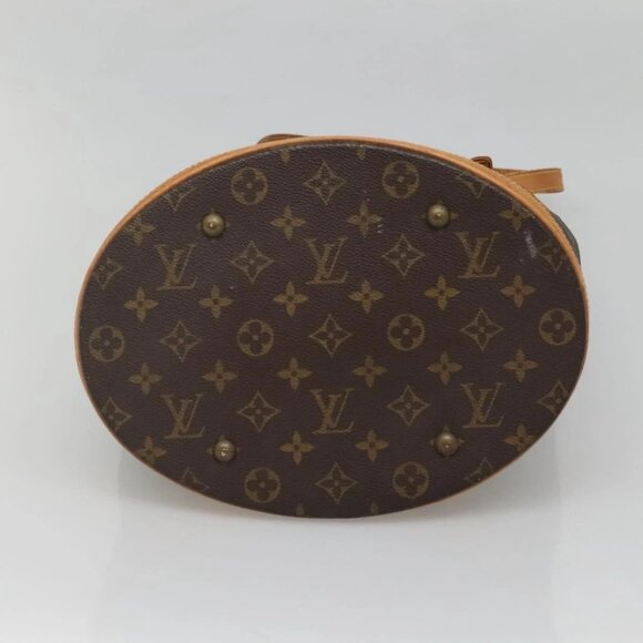 LOUIS VUITTON Monogram Bucket GM Shoulder Bag M42236 LV Auth 138294 - Picture 6 of 16